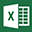 Microsoft Excel Icon 32